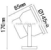 Professional P68 LED Underwater Light 7W LED Water light for garden