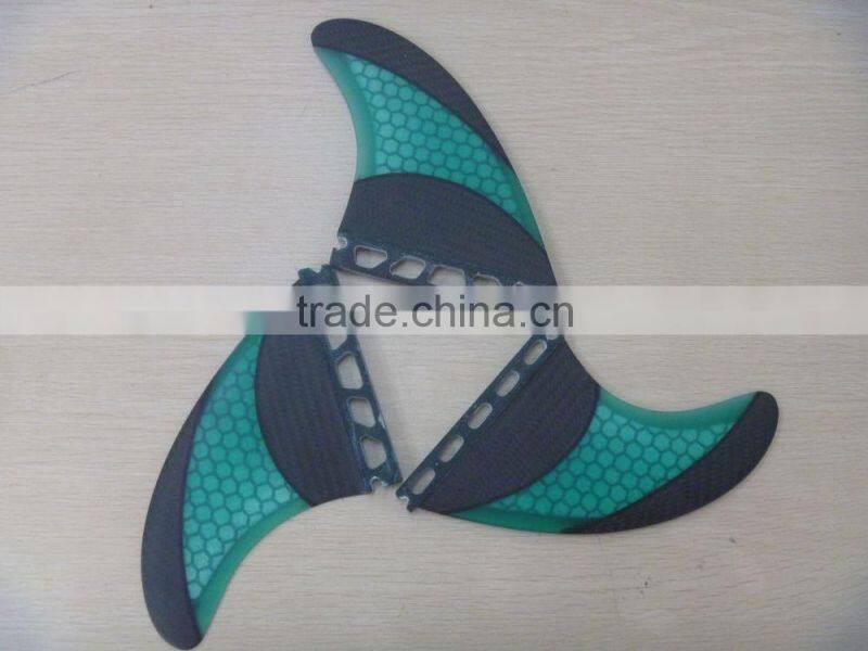 Hot Sale Custom FCS/Future Surfboard Fin Honeycomb,Fiberglass Resin, Half & Full Carbon, Central Fin