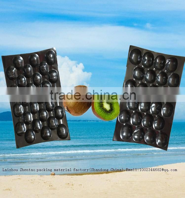 Customized compartment plastic blister packaging tray for fruit and vegetable packing