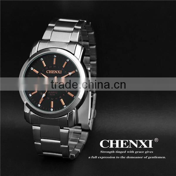 2016 Made in China Chenxi Quartz Mens Wrist Rose Gold Watch