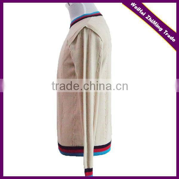 Men's Fashion Striped Pullover Sweater