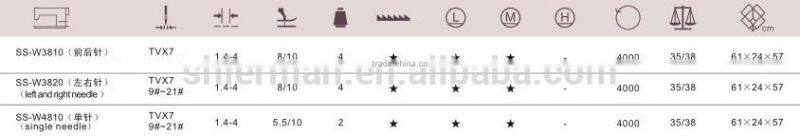 SunSir SS-W3810PL High speed direct drive chainstitch sewing machine