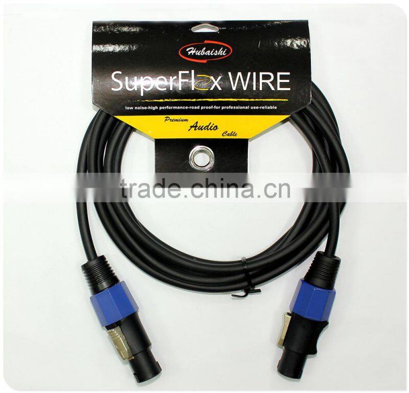 Speaker Cable monitor audio speaker cable speakon connector