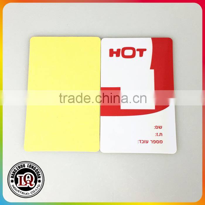Self Adhesive Plastic Card