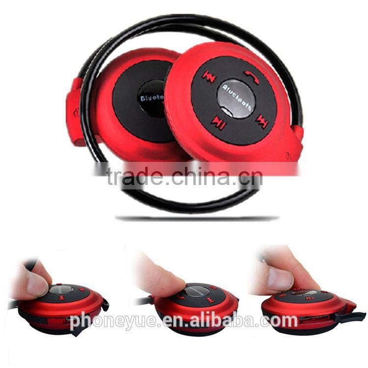 2016 newest mini 503 neckback sport wireless bluetooth stereo headset with microphone