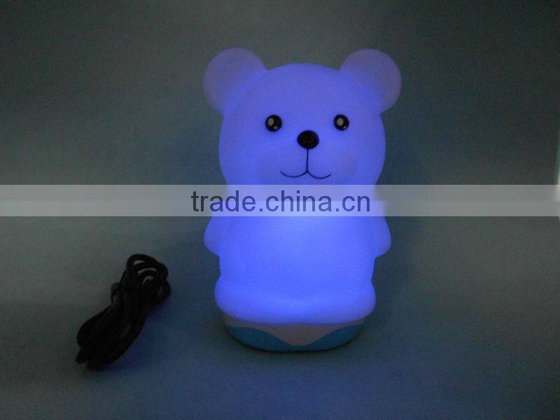 Cat shape small Baby portable LED night light