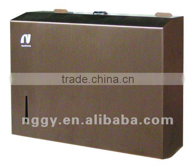 Z-fold Stainless steel toilet paper dispenser D-NF218G