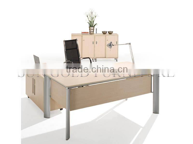 Modern popular office furniture, wooden Manager office table,office executive desk design (SZ-OD057)