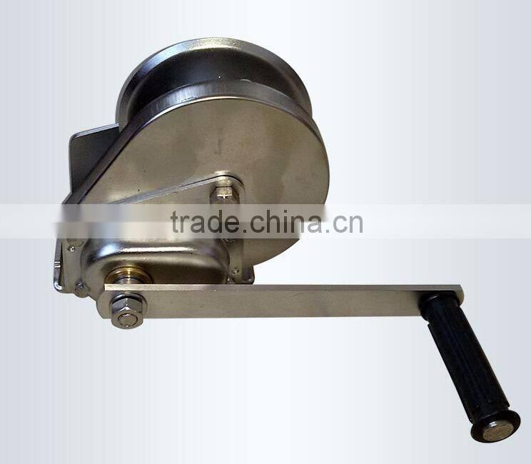 Stainless steel 304 hand winch small for sale