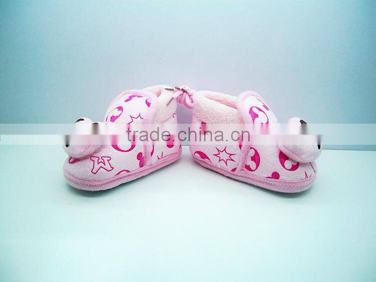 Babyfans 2015 New Fashion Soft Cotton Baby Shoes Wholesale Infant Baby Girls Shoes