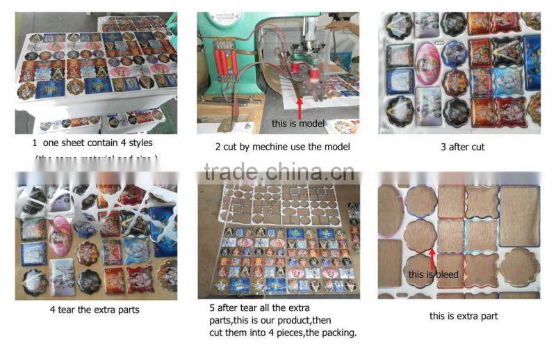 Funny 3D effect printing PP/PET3d lenticular plastic sticker