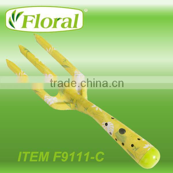 floral garden hand tools set