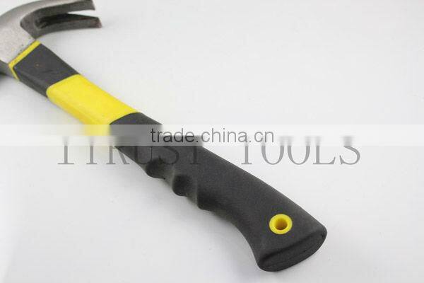 Claw Hammer Carbon Steel Plastic Handle HM1016
