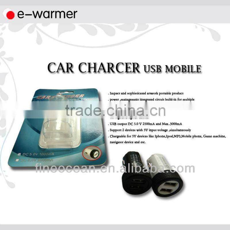 USB Charger Car Mobile Charger F5002-1