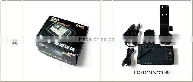 Touch 5" LCD screen GPS Car Black Box