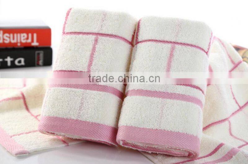 100% Pure cotton grid towel