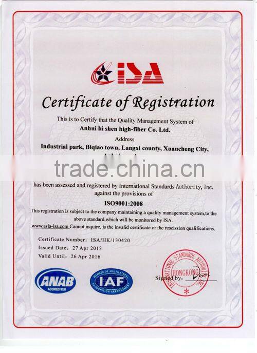 bright red Polyester Staple Fiber