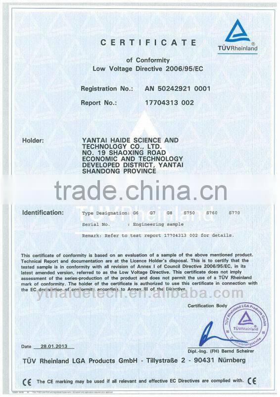 @3D wheel alignment with CE certificate