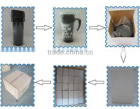 450ml high quality fashion plastic paper insert starbucks termos