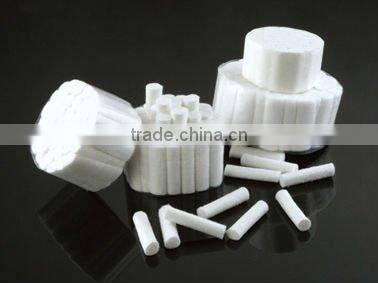 medical absorbent 100% cotton dental roll