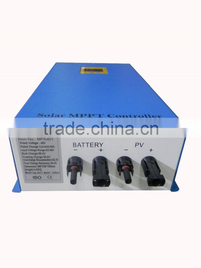 High quality MPPT solar charge controller 48VDC/40Amps for solar power system