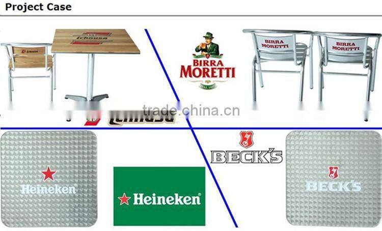 Garden wood cheap outdoor modern plastic chairs