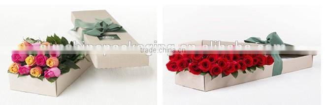 Square flower box, square flower packaging boxes