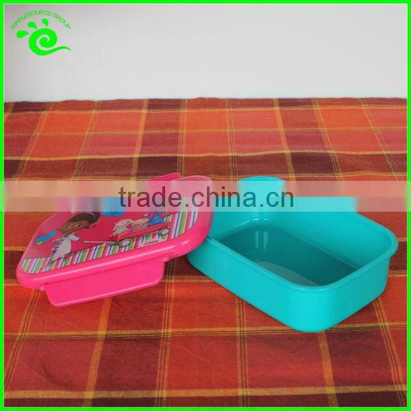 ~ FDA Safe Cute Two Side Locked Bento Containers Lunch Box For Kid