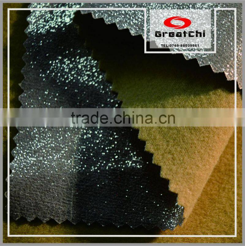 2016 new fashion Colorful Glitter fabric
