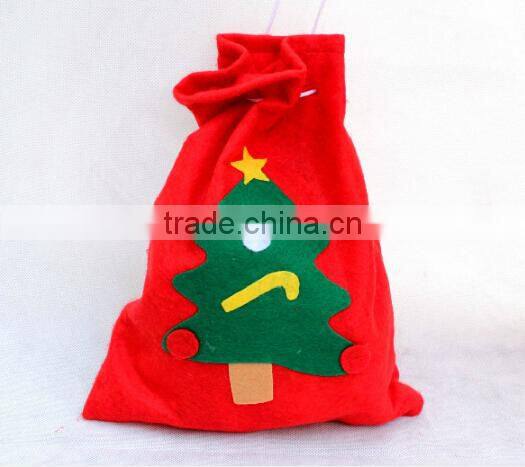 Red Cute Christmas Gift Bag with Differen Design