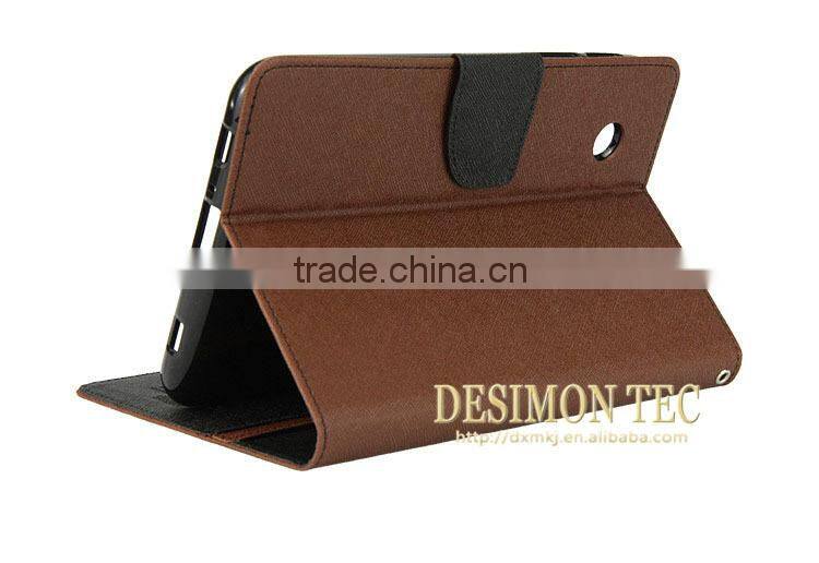 h-qTexture Leather Case cover For Sony Xperia Tablet Z with shoulder neck strap LOGO custom shenzhen