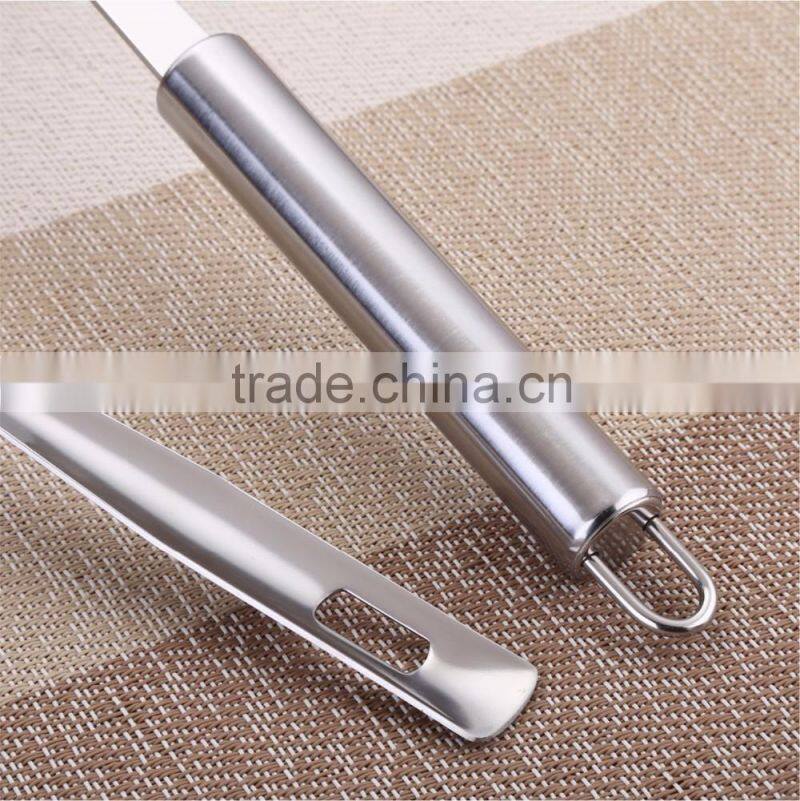 Good quality stainless steel kitchen skimmer round food net leakage