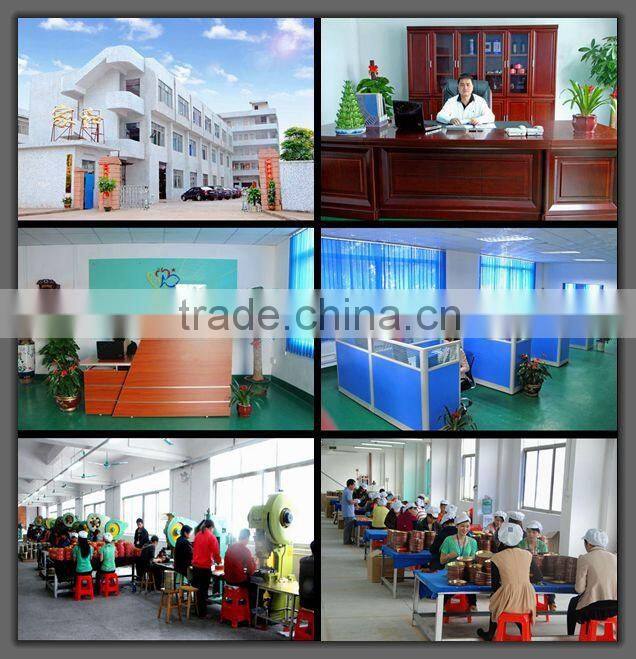 high quality of round tin box / candle metal packaging box