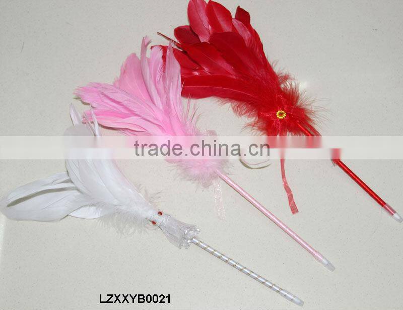 Promotional gifts Goose feather ink pens LZTLY0167