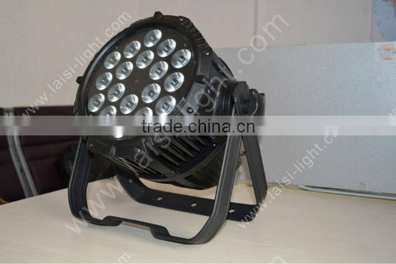 RGBW 4 in 1 18*10w leds outdoor led par light led par can lighting