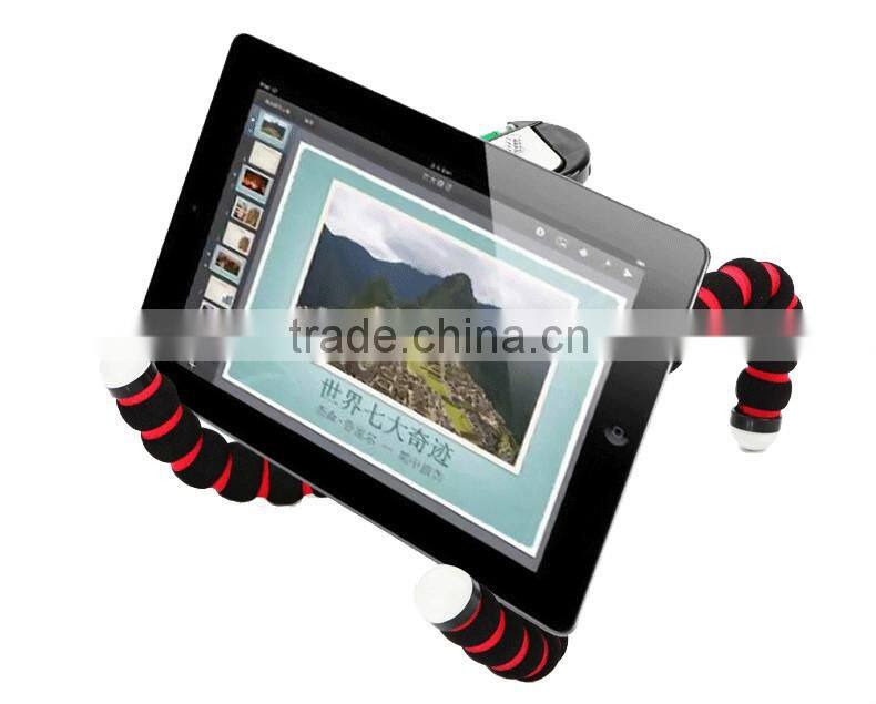 Mini octopus tripod flexible tripo for tablet pc