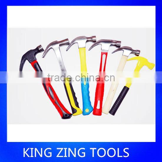 High Quality Claw Hammer With Fiberglass Handle