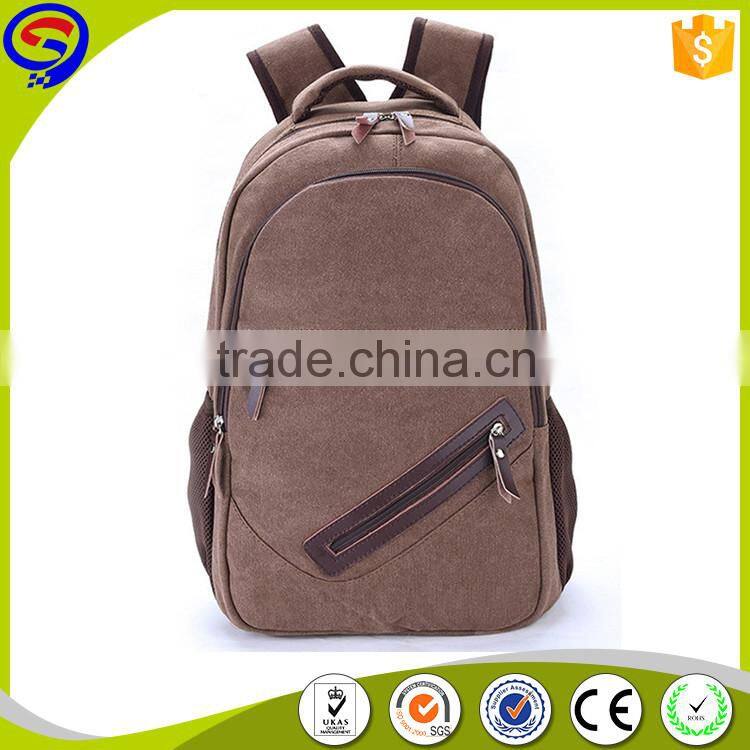 Free shipping 2016 new large capacity canvas backpack