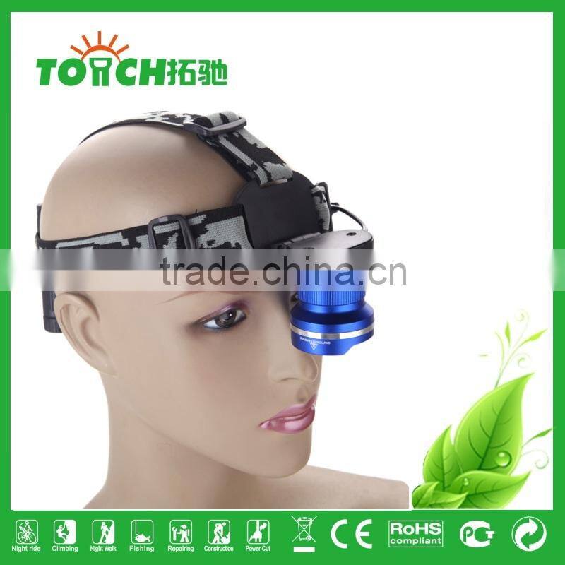 Zoomable CRE E XM-L T6 LED Headlight 4-Mode Adjustable 2*18650 Battary Light for Camping Hiking with Car Charger TL-7032