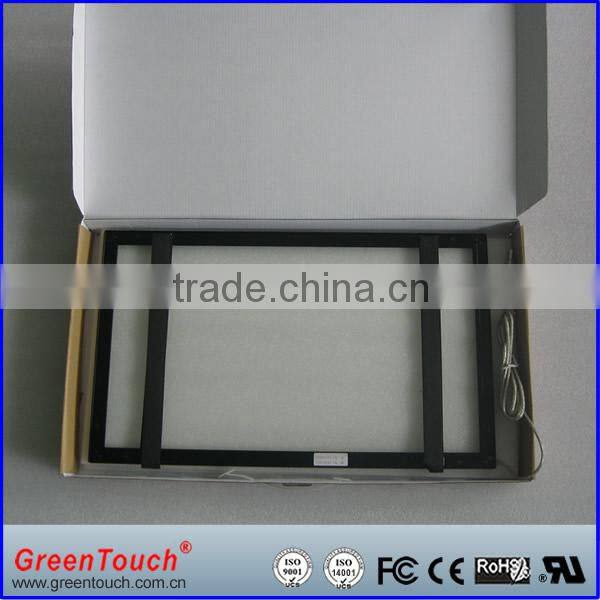 GreenTouch 32inch infrared touch screen frame ,ir screen touch display overlay kit