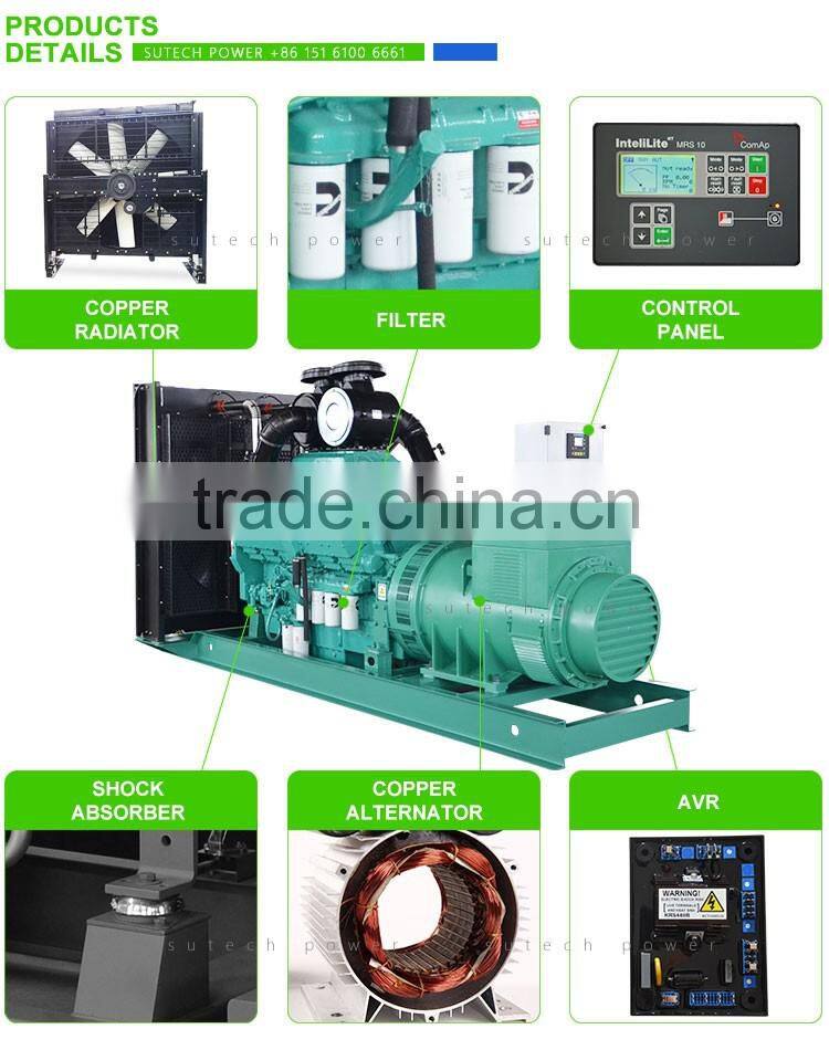 Fast delivery Diesel Generator 800 Kva with Cummins KTA38-G2 engine