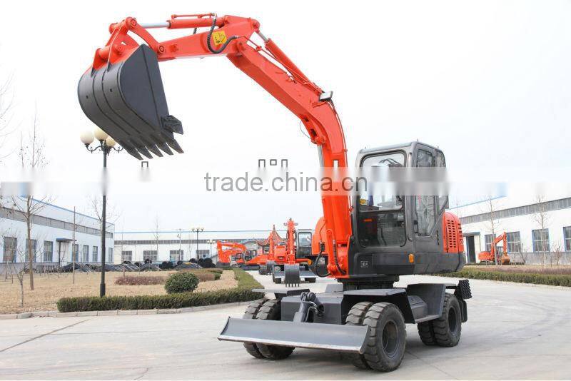 wheel Excavator L612E Export hot type!!!