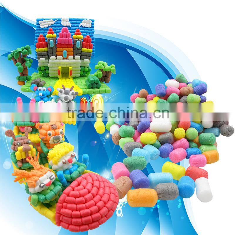 1000PCS DIY Magic cornstarch block play set,new toys, play corn, 2016 new hot toys, move brain toys