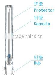 Safety Medical Disposable Hypodermic Needles