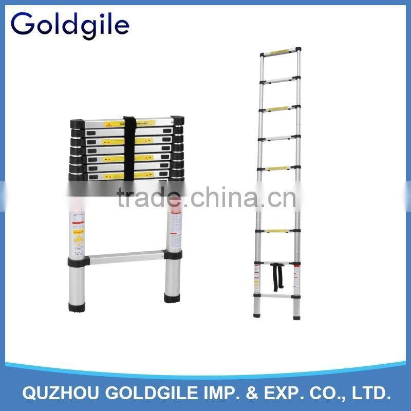 Goldgile 2016 EN131-6 Aluminum Double-sided telescopic ladder