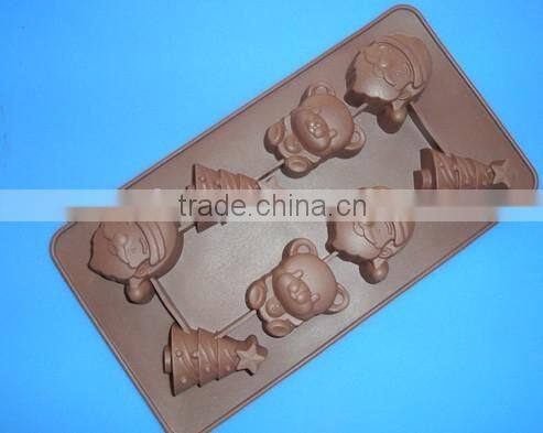 Christmas Series silicone chocolate mold