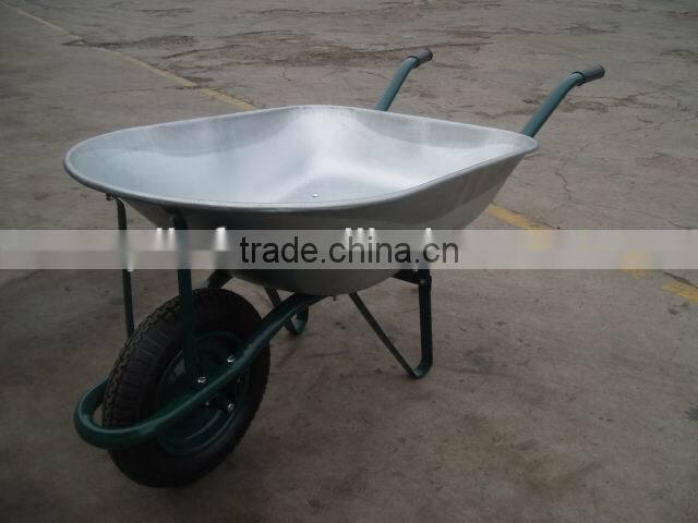 78L galvanized Wheelbarrow WB7201 with single wheel