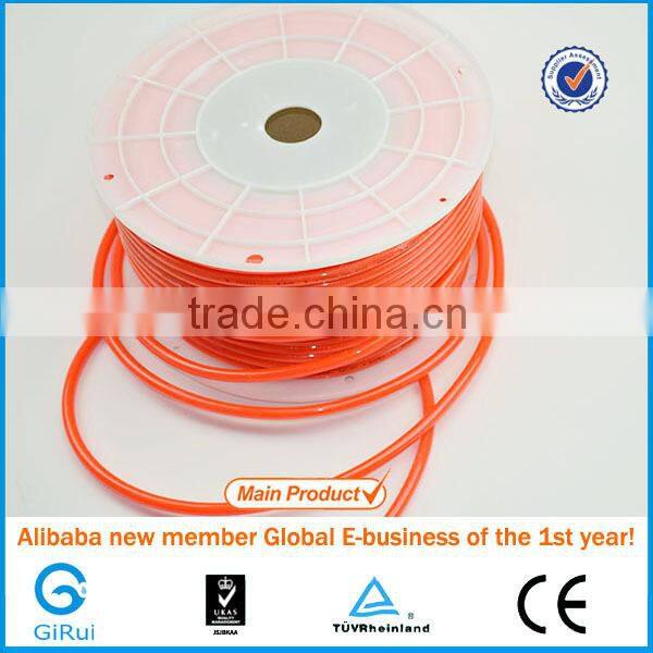 orange color PU air hose