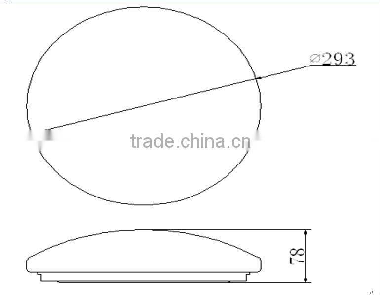 10W low consumption high efficiency LED Ceiling light