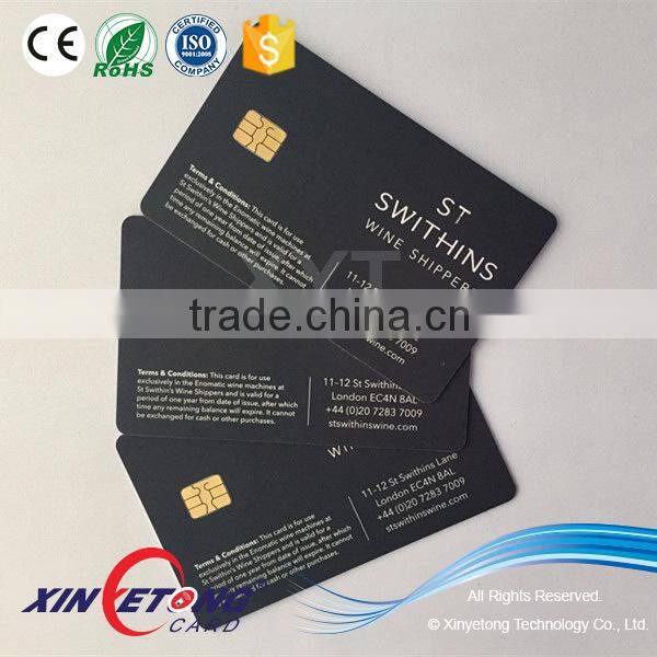 Contacting interface Smart card with FM4442 chip